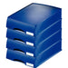 Leitz Letter Tray 52100035 Blue Pack of 4