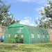 OutSunny Polytunnel Greenhouse 590 (L) x 300 (W) x 200 (H) cm.