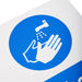 Stewart Superior Health and Safety Sign Use hand sanitiser Plastic Blue, White 20 x 15 cm