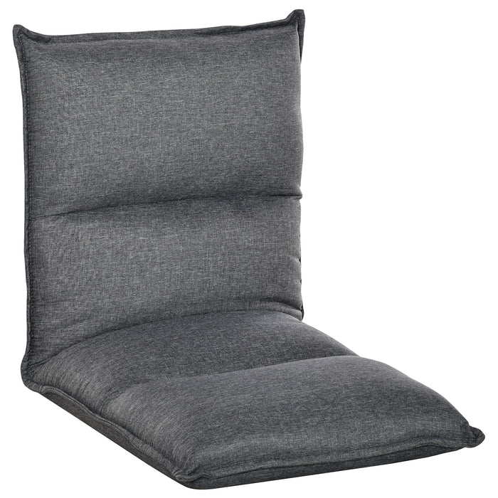 HOMCOM Lazy Sofa Grey 550 x 670 mm