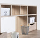 Alphason Rectangular Workcentre with Light Oak Coloured MDF Top and 2 Drawers Albion 1200 x 570mm