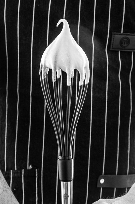 MasterChef Utensil Set incl. Slotted Turner, Ladle, Spoon, Skimmer, Potato Masher & Whisk Black