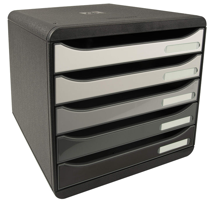 Exacompta Drawer Unit Plastic Grey