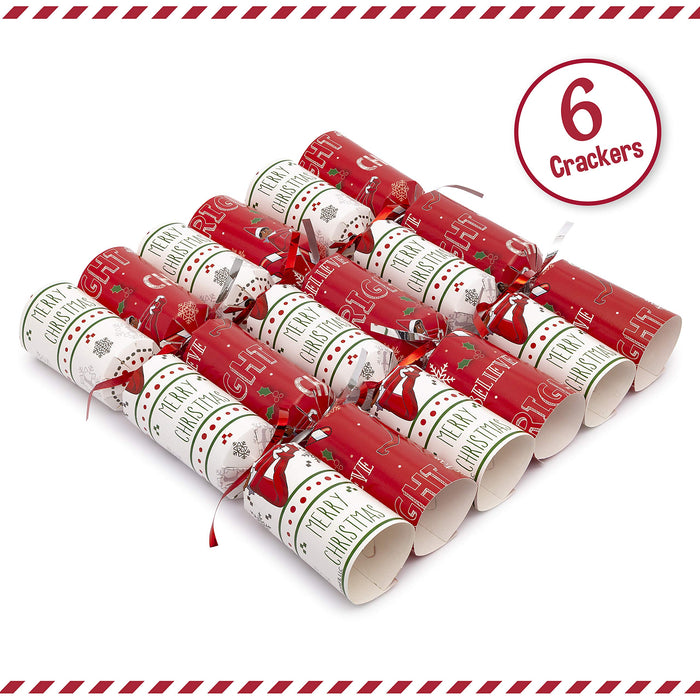 Elf on the Shelf Table / Tree Christmas Crackers 6-Pack