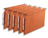 Elba Loblique Lateral Suspension Files V Base 240 gsm Orange Pack of 25