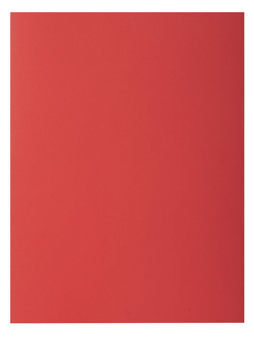 Exacompta Rock''s Square Cut Folder A4 Red Cardboard 80 gsm Pack of 300