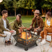 OutSunny Firepit 842-256 Metal