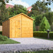 Power Garden Shed 168PAW Golden Brown 16x8