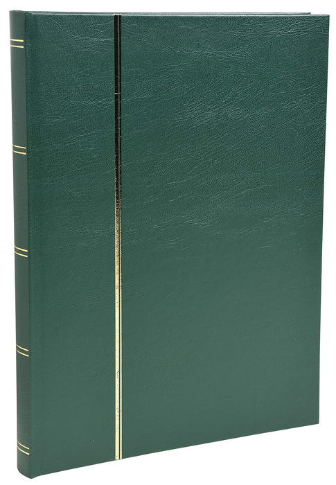 Stamp Album Faux Leather Cover Green 48 pages