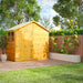 Power Garden Shed 48PADD Golden Brown 4x8