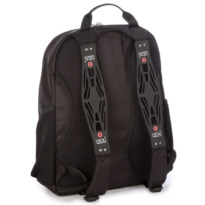 Falcon Laptop Backpack Fortis 15.6 Inch Polyester Black 30 x 17 x 44.5 cm