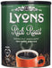 Lyons Caffeinated Instant Coffee Can Ground Rich 750 g