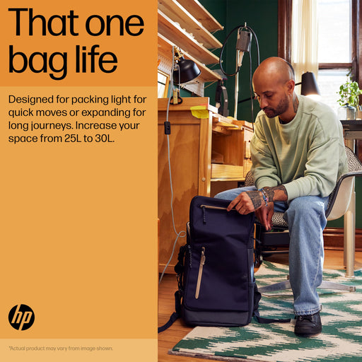 HP Travel 25L 15.6 IGR Laptop Backpack