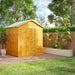 Power Garden Shed 66PAW Golden Brown 6x6