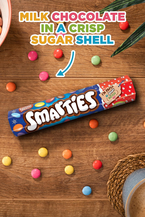 Smarties Giant Hex Tube 120g 12553572