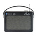 Lloytron DAB+ FM Portable Stereo Radio with Bluetooth - Black