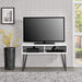 Alphason Rectangular TV Stand with Espresso MDF Top and Espresso Frame 1748196COM 1067 x 498 x 625mm