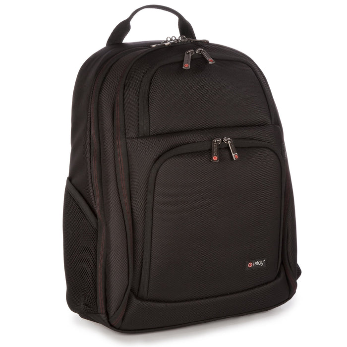 Falcon Laptop Backpack Fortis 15.6 Inch Polyester Black 30 x 17 x 44.5 cm