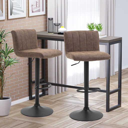 HOMCOM Bar Stool 835-501BN Brown