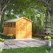 Power Garden Shed 206PA Golden Brown 20x6