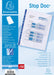 Exacompta STOP DOC Punched Pockets A4 Clear Transparent 0,06mm Polypropylene Top Opening 5870E Pack of 100