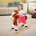 HOMCOM 330-004BN Rocking Horse Children