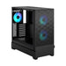 Fractal Design Pop Air RGB Tempered Glass Mid Tower Black Clear Tint ATX PC Case