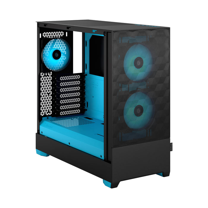 Fractal Design POP Air RGB Tempered Glass Cyan Core Tower PC Case