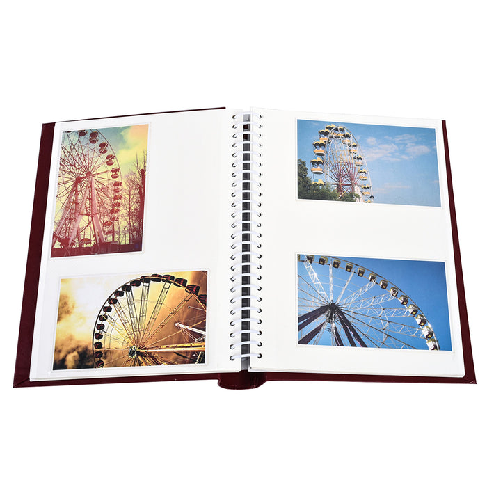 ARPAN Photo Album CL-SM72-BK-BE-RD 36 Sheets Black, Blue, Red Pack of 3