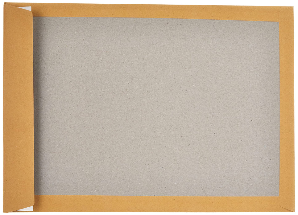 Purely Board Back Envelopes C3 Peel & Seal 450 x 324 mm Plain 120 gsm Manilla Pack of 50