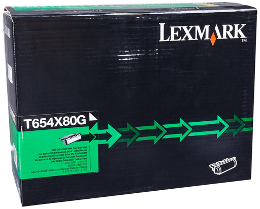 Lexmark T654X80G Original Toner Cartridge Black