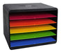 Exacompta Drawer Unit with 5 Compartments Horizon Plastic Assorted 35.5 x 27 x 27.1 cm