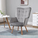 HOMCOM Accent Chair 839-132V70GY Grey