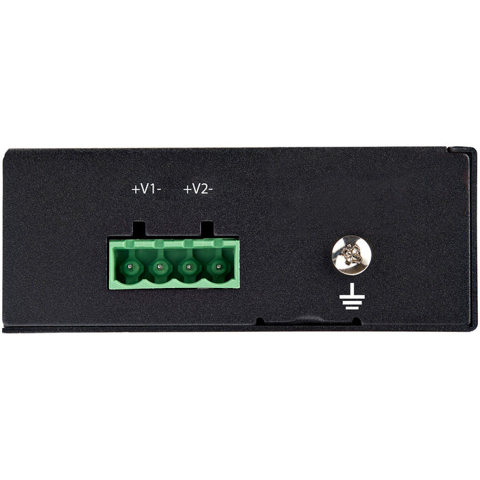 StarTech.com Industrial Gigabit Ethernet PoE Injector 30W