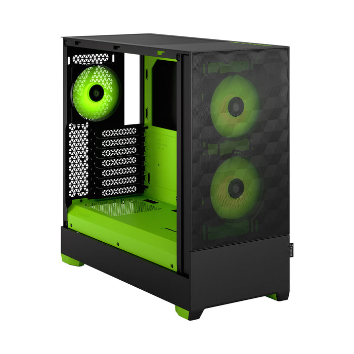 Fractal Design Pop Air ATX Tower RGB Green Core TG Clear PC Case