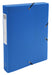 Exacompta Filing Box 59782E A4 Blue Polypropylene 25 x 33 cm Pack of 8