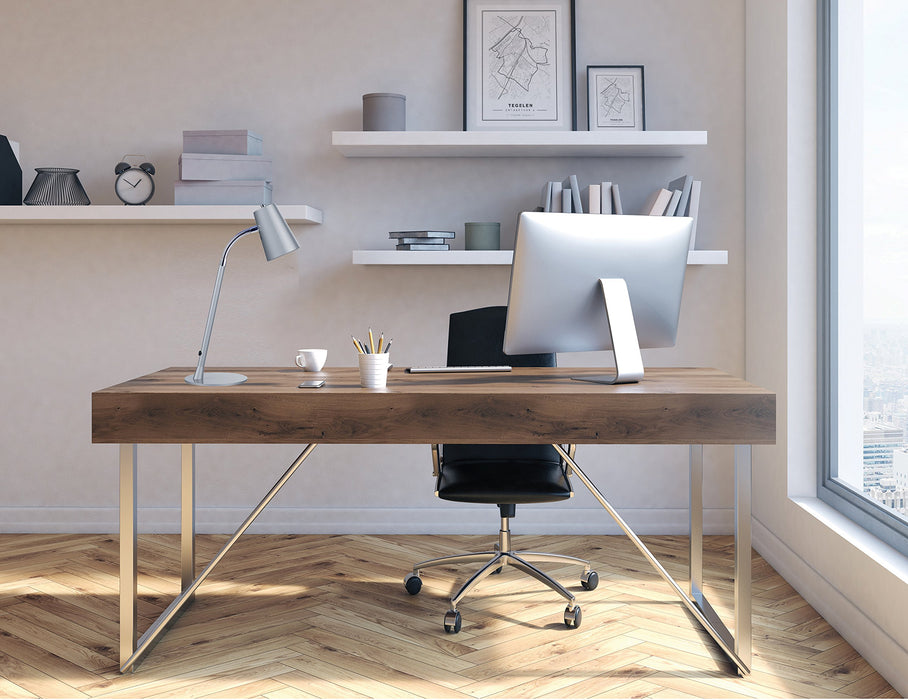 Unilux Freestanding Desk Lamp FLEXIO 2.0 Grey