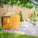 Power Garden Shed 46PAB Golden Brown 4x6