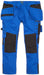 BLÅKLÄDER Trousers 15551860 Cotton, PL (Polyester) Black, Cornflower Blue Size 32L