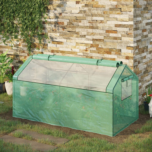 OutSunny Greenhouse 0.92 x 1.8 x 0.92 m Green