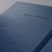 Sigel Notebook Lined Classy Softwave Surface A5 Ruled Sewn Side Bound Plastic Hardback Midnight Blue Perforated 194 Pages