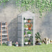 OutSunny Greenhouse White 160 x 69 x 50 cm