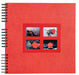 Exacompta Photo Album Spiral Passion 320 x 320 mm Red 60 pages 359 photos