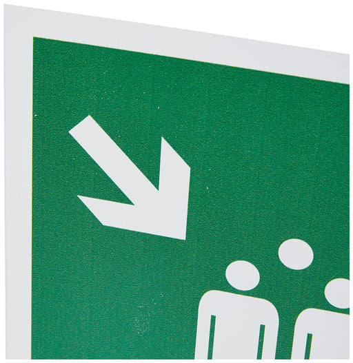 Safe Procedure Sign Assembly Point Plastic 30 x 20 cm