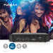 Nedis PA Amplifier - RMS output: 2x 40 W @ 8 Ohm / 2x 60 W @ 4 Ohm, 2 Channels, 19&quot; rack mountable, Metal - Black