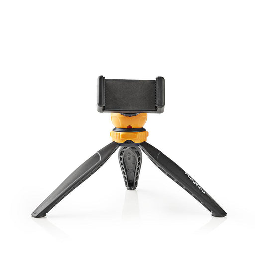 Nedis Tripod - Maximum load capacity: 1.5 kg, Minimum working height: 11.0 cm, Maximum working height: 16.0 cm, ABS / Nylon - Black / Orange