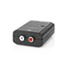 Nedis Digital Audio Converter - 1-way, Connection input: 2x RCA Male, Connection output: 1x S/PDIF (RCA) Female / 1x TosLink Female, Manual - Black