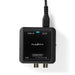 Nedis Digital Audio Converter - 1-way, Connection input: HDMI Input, Connection output: 2x (2x RCA Female) / 3.5 mm, Automatic - Anthracite