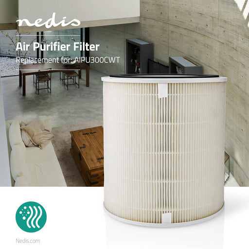 Nedis Air Purifiers Filter - Suitable for purifier model: AIPU300CWT, 