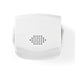 Nedis Motion Detection Alarm - Battery Powered, 3x AAA/LR03, 80 dB, Ceiling / Wall - White